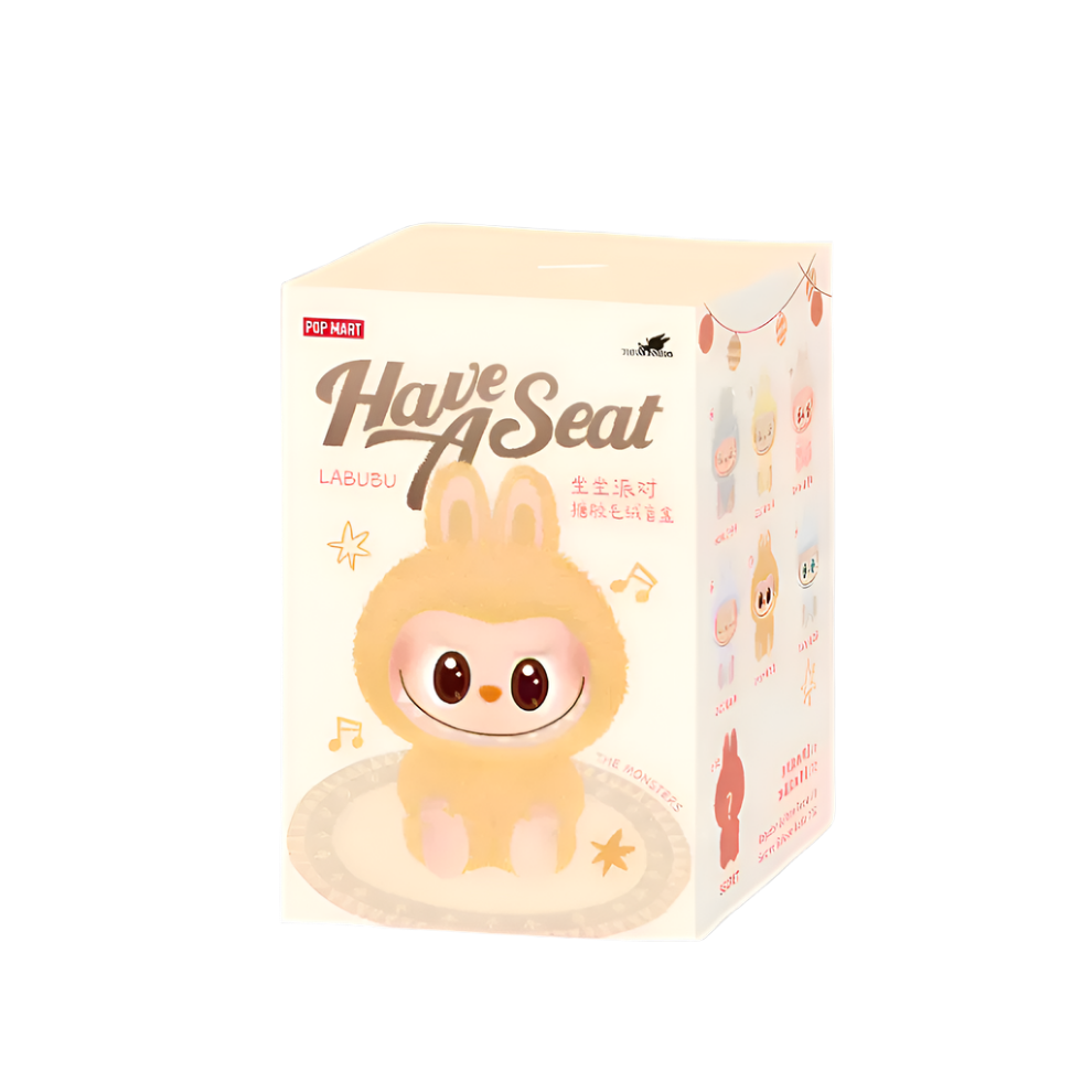 Seat Series - Blind Box - Labubu Vinyl Plush Blind Box