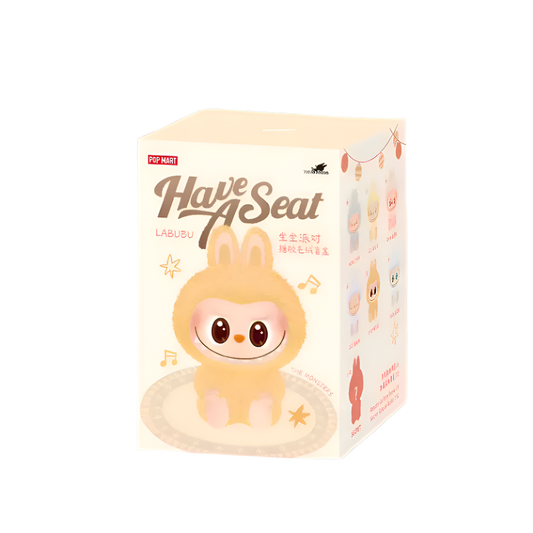 Seat Series - Blind Box - Labubu Vinyl Plush Blind Box